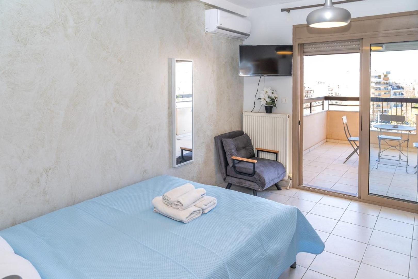 Kosmos Service Apartment Beautiful Studio 3 With Additional Cost Parking Salonicco Esterno foto