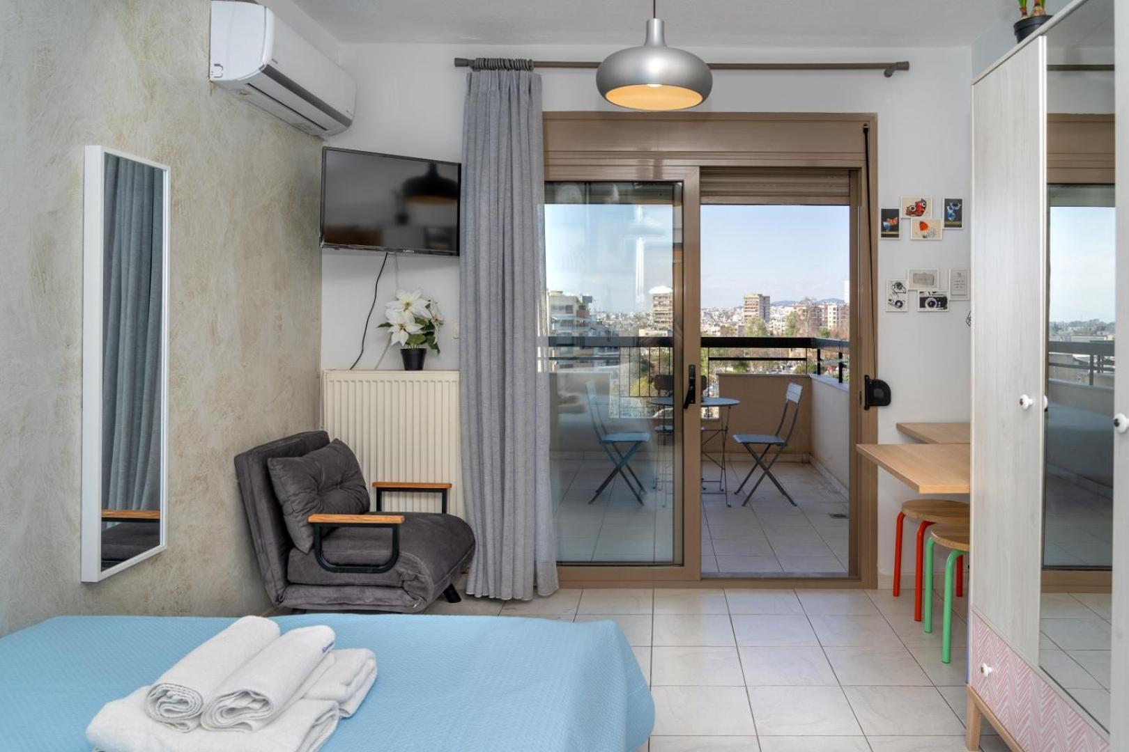 Kosmos Service Apartment Beautiful Studio 3 With Additional Cost Parking Salonicco Esterno foto