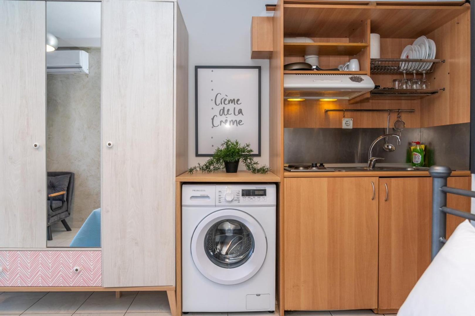 Kosmos Service Apartment Beautiful Studio 3 With Additional Cost Parking Salonicco Esterno foto